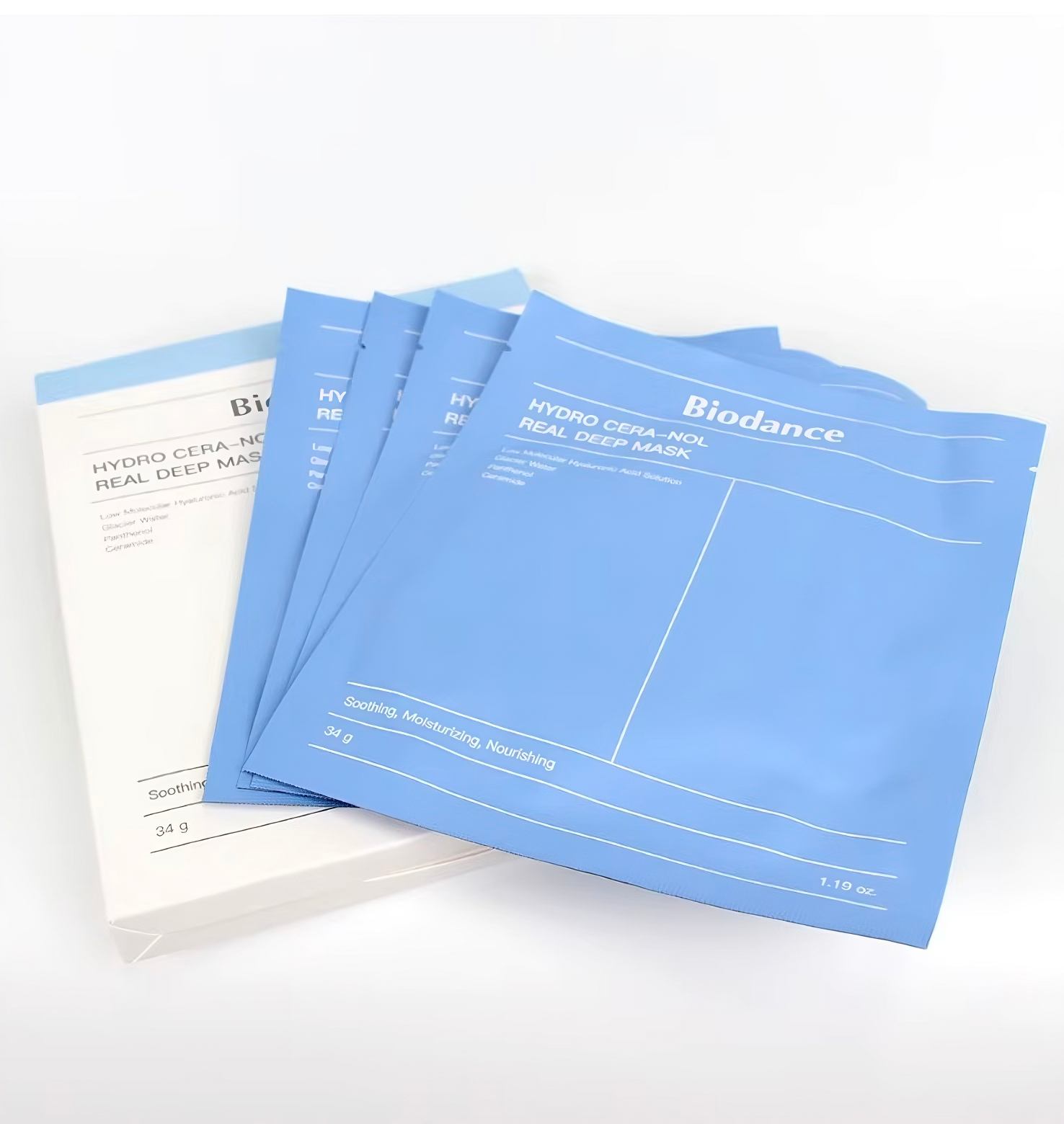 BIODANCE - 4 MASQUES HYDRATATION & RÉPARATION
